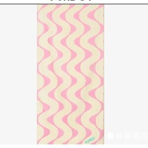 Funboy wavy striped beach towel